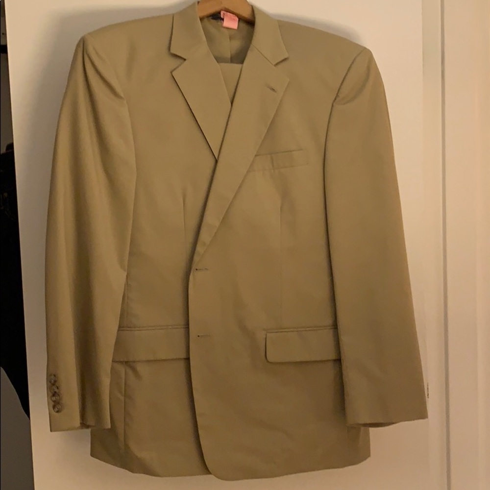 Haspel Poplin Summer Suit 44R/38W